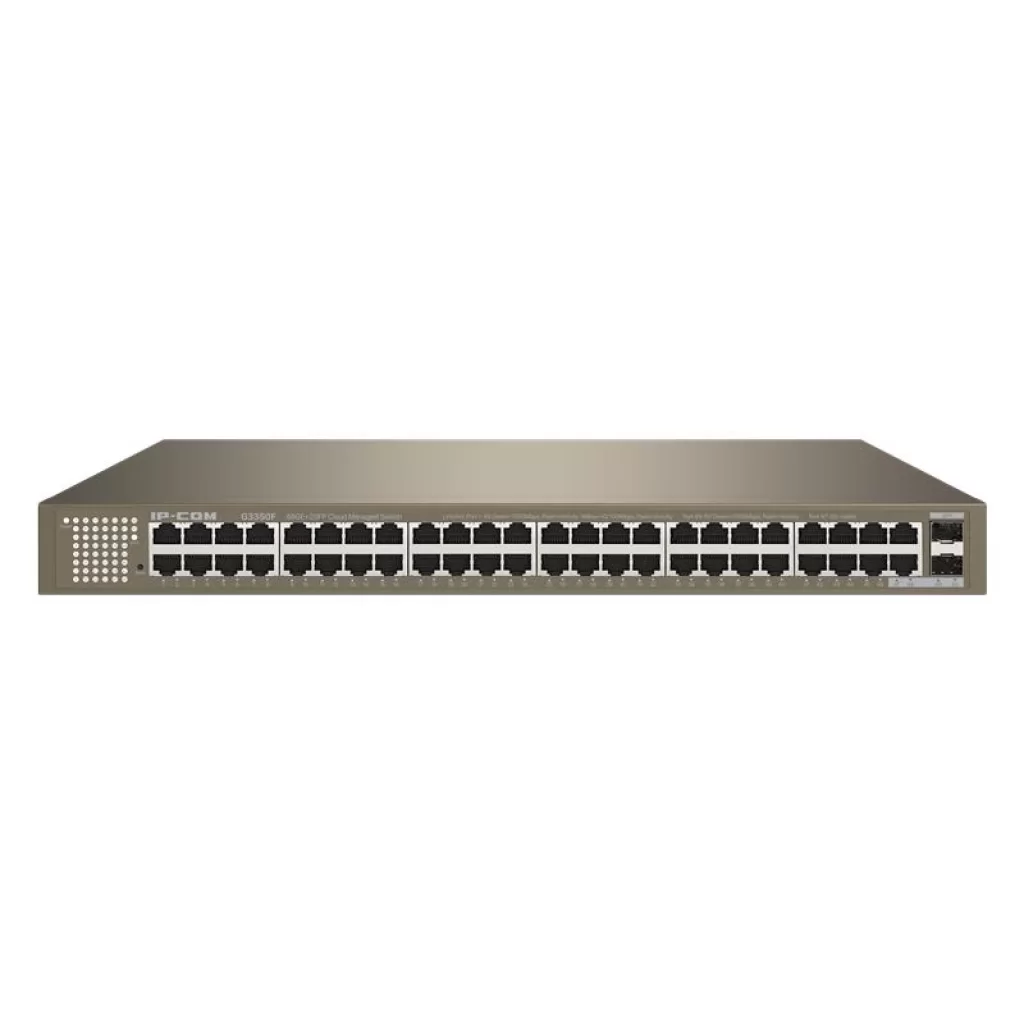 IP-COM IP-COM IP-G5328XP-24-410W 24 PORT 10/100/1000 24 PORT POE 4X10G SFP 370W LAYER 3 YÖNETİLEBİLİR RACK MOUNT SWITCH Resim-1