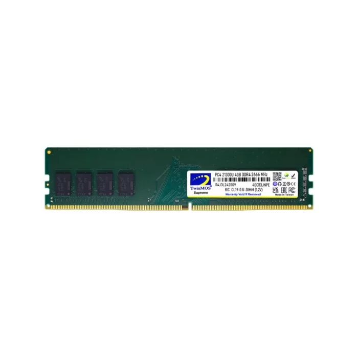 4 GB DDR4 2666 TWINMOS 1.2V CL19 DT MDD44GB2666D