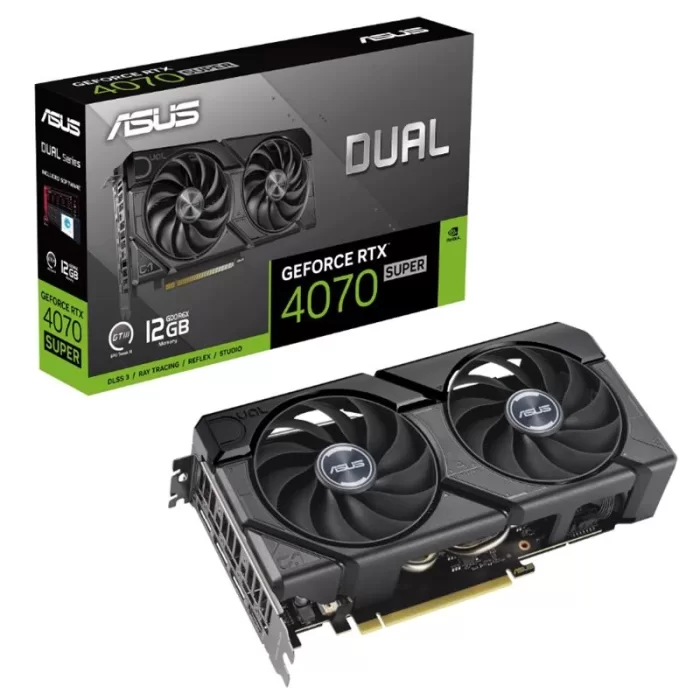 ASUS GEFORCE DUAL-RTX4070S-12G-EVO 12GB GDDR6X 1XHDMI 1XDP EKRAN KARTI