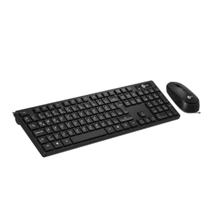 LENOVO LECOO KABLOSUZ TÜRKÇE Q KLAVYE MOUSE SET SİYAH KW200-S