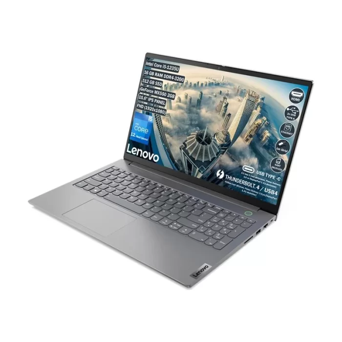 LENOVO NB THINKBOOK 15 21DJ00GATX I5-1235U 16GB 512SSD 2GB MX550 15.6 DOS