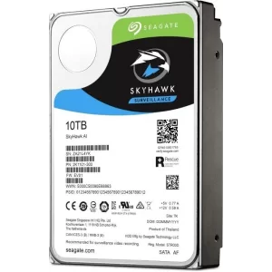 10 TB SEAGATE 3.5 SKYHAWK SATA 7200RPM 256MB 7/24 GUVENLIK ST10000VE001 (RESMI DIST GARANTILI)