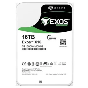 16 TB SEAGATE 3.5 EXOS SATA X18 512E 7200RPM 256MB ST16000NM001J (RESMI DIST GARANTILI)