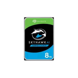 8 TB SEAGATE 3.5 SKYHAWK AI SATA 7200RPM 256MB 7/24 GUVENLIK ST8000VE001 (RESMI DIST GARANTILI)