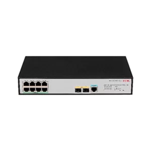 H3C 9801A41P S5120V3-10P-PWR-LI 8 PORT GIGABIT+2X1GB SFP 1XCONSOLE PORT YÖNETİLEBİLİR 125W POE RACKMOUNT SWITCH