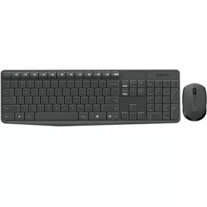 LOGITECH MK235 Q TR KABLOSUZ KLAVYE MOUSE SET GRİ 920-007925