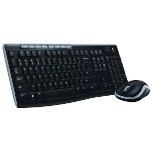 LOGITECH MK270 Q TR KABLOSUZ KLAVYE MOUSE SET SİYAH 920-004525