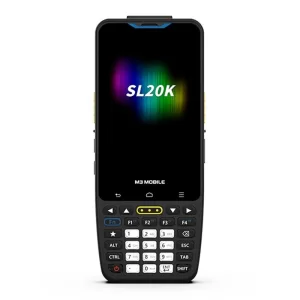 M3 MOBILE SL20K X/W 2D KAREKOD ANDR.13 4GB/64GB 13MP WIFI+BLUET. 4 TUŞLU EKRAN EL TERMİNALİ (KILIF+E.KORUYUCU+ADAPTÖR)