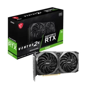 MSI GEFORCE RTX3060 VENTUS 2X 8G OC 8GB GDDR6 128BIT 1XHDMI 3XDP EKRAN KARTI