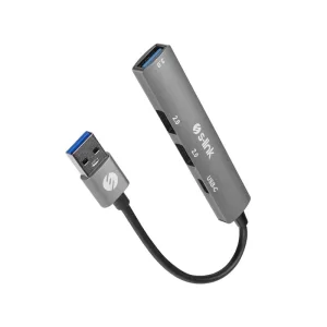 S-LINK SW-U322 2*USB2.0, 1*USB3.0, 1*TYPE-C METAL USB HUB ÇOKLAYICI