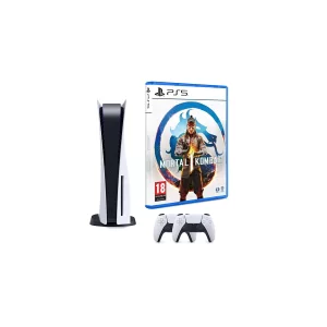 Sony Playstation 5 Disk li + 2. PS5 DualSense + Mortal Kombat 1 (İthalatçı Garantili)