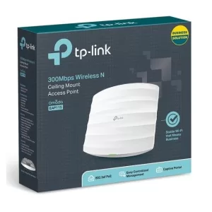 TP-LINK OMADA EAP115 1 PORT 10/100 2.4GHZ 300MBPS 2X4DBI ANTEN TAVAN TİPİ ACCESS POINT