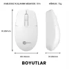 LENOVO LECOO USB OPTİK KABLOSUZ MOUSE BEYAZ WS204-B