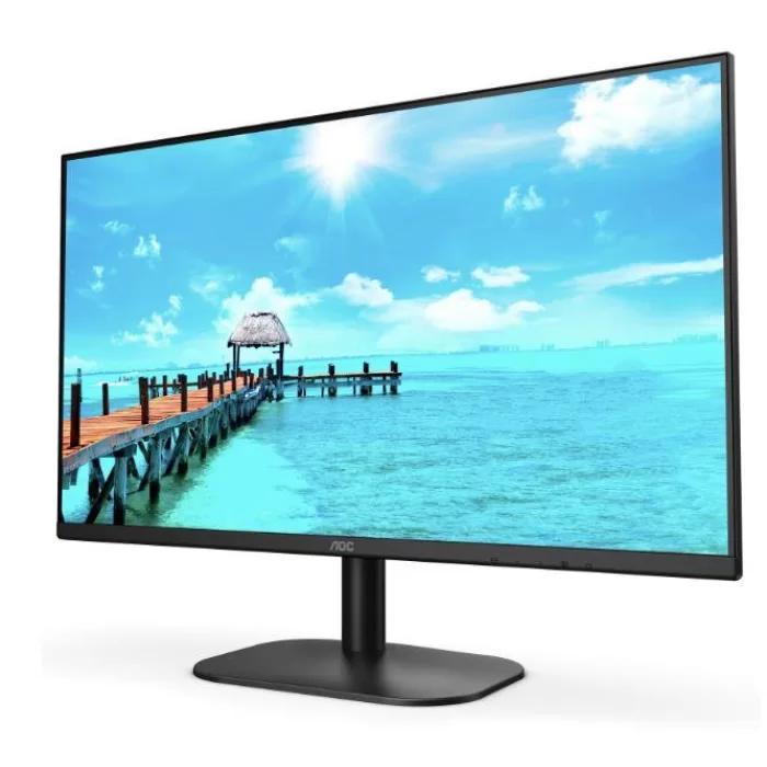 27 AOC 27B2H/EU IPS 4MS 75MHZ 1XVGA 1XHDMI FHD 1920X1080 FLICKER-FREE DÜŞÜK MAVİ IŞIK ÇERÇEVESİZ VESA SİYAH