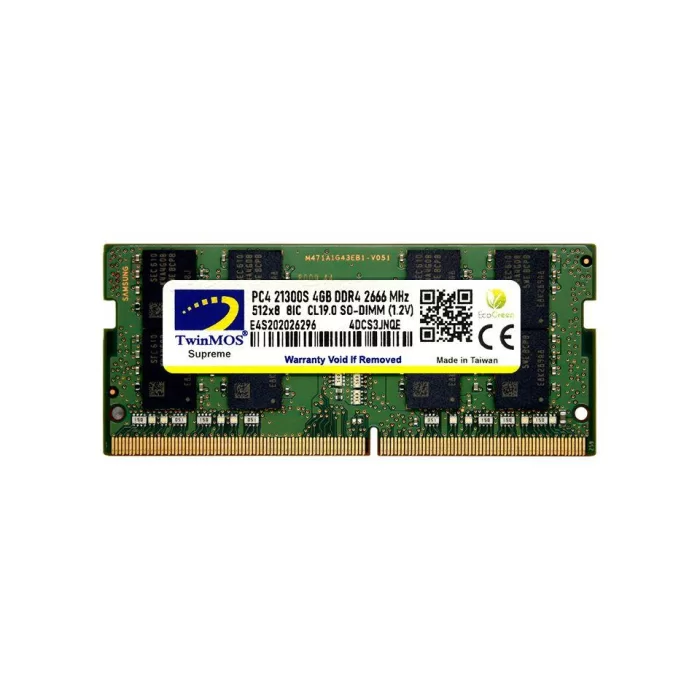 4 GB DDR4 2666MHZ TWINMOS 1.2V CL19 NB MDD44GB2666N