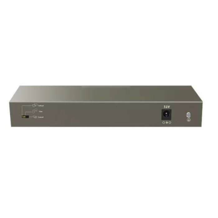 IP-COM F1110P-8-102W 8 PORT 10/100 + 2X GIGABIT UPLINK 102W 250 METRE POE SWITCH