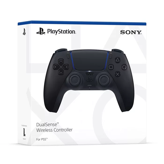 Sony PS5 Dualsense Wireless Controller Kablosuz Siyah Oyun Kolu