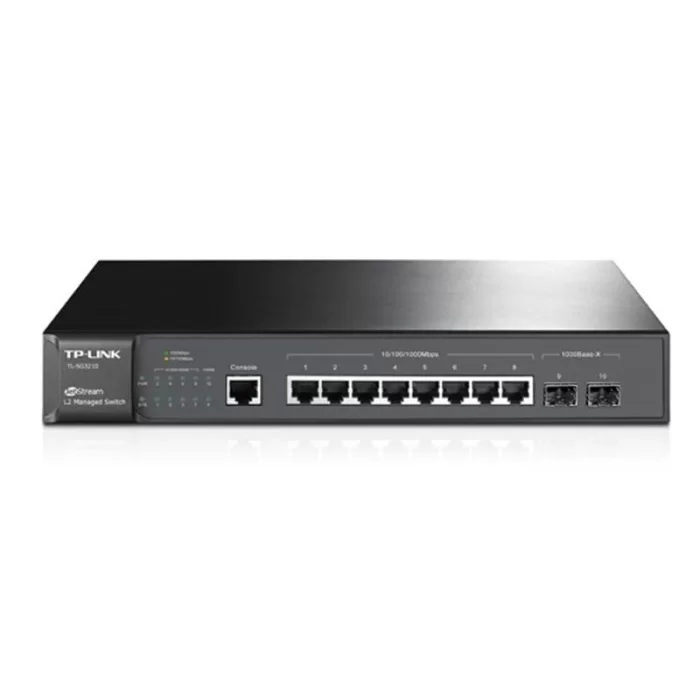 TP-LINK OMADA TL-SG3210 8 PORT GIGABIT L2+ 2 SFP SLOTS YÖNETİLEBİLİR RACKMOUNT SWITCH
