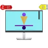 21.5 DELL P2223HC FHD 14MS 60HZ HDMI+USB-C LED PIVOT MONITOR