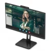 27 AOC Q27P3QW IPS 4MS 75HZ 2XHDMI 1XDP QHD 2560X1440 USB3.2 HOPARLÖR WEBCAM ÇERÇEVESİZ PIVOT VESA SİYAH