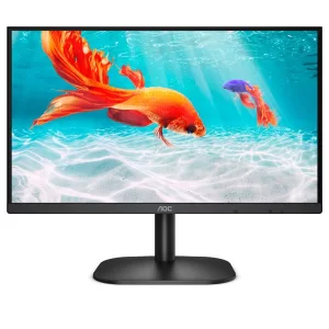 21.5 AOC 22B2AM 4MS 75MHZ 1XVGA 1XHDMI FHD 1920X1080 HOPARLÖR DÜŞÜK MAVİ IŞIK ÇERÇEVESİZ VESA SİYAH