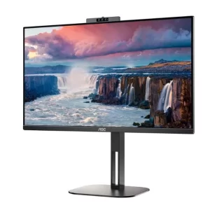 23.8 AOC 24V5CW/BK IPS 4MS 75MHZ 1XHDMI 1XDP USB TYPE-C FHD 1920X1080 HOPARLÖR WEBCAM FREESYNC PIVOT VESA SİYAH