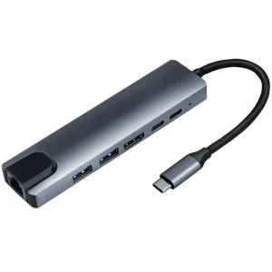 SENSEI TYPE-C 6IN1 HDMI COK FONKSIYONLU USB 3.0 DOCK STATION