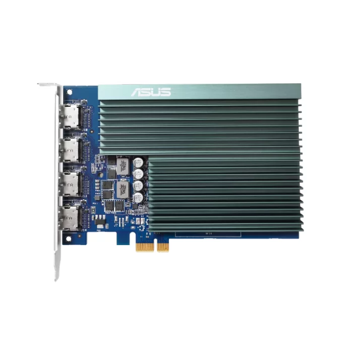 ASUS GEFORCE GT730-4H-SL-2GD5 2GB DDR5 64BIT 4XHDMI EKRAN KARTI