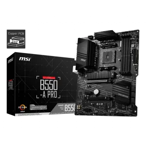 MSI B550-A PRO DDR4 3200MHZ 1XHDMI 1XDP 2XM.2 USB 3.2 ATX AM4 (3.NESİL İŞLEMCİ İLE UYUMLU)