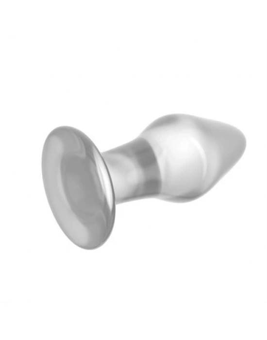10 cm Pürüzsüz Cam Anal Tıkaç