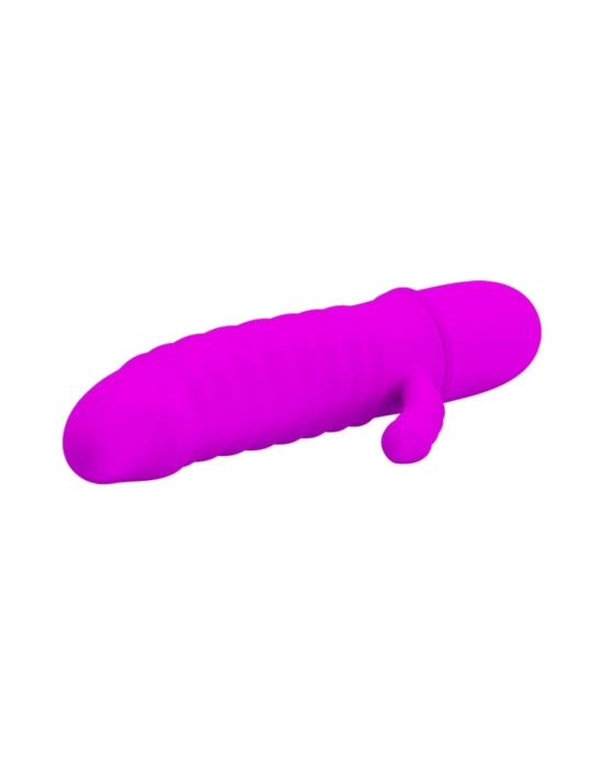 10 Fonksiyonlu Teknolojik Klitoris Uyarıcılı Dildo Vibratör - Arnd