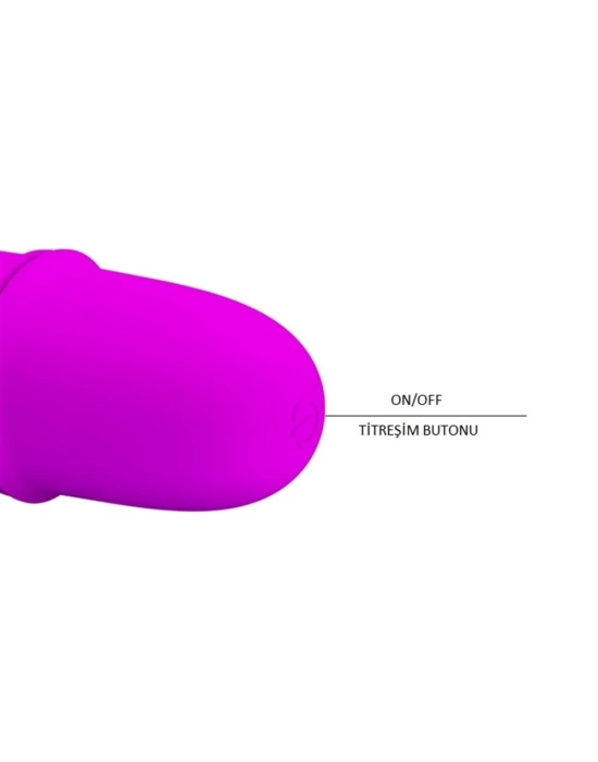 Wossi 10 Fonksiyonlu Teknolojik Klitoris Uyarıcılı Dildo Vibratör - Arnd