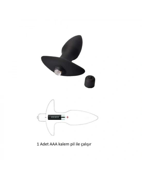 10 Fonksiyonlu Titreşimli Anal Plug