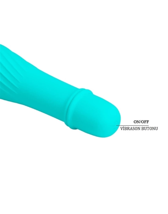 12,3 cm Güçlü Titreşimli Özel Kıvrımlı Teknolojik Vibratör