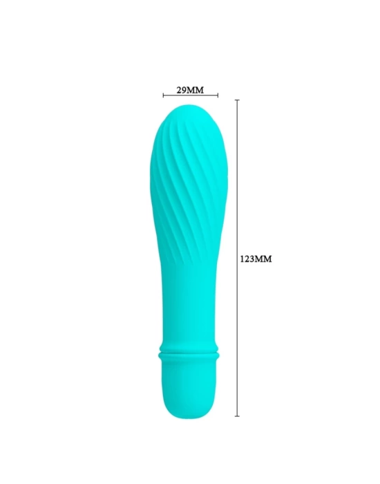 12,3 cm Güçlü Titreşimli Özel Kıvrımlı Teknolojik Vibratör