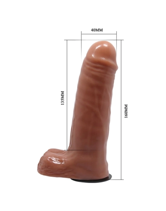 16 cm Yeni Nesil Belden Bağlamalı İçi Dolu Titreşimli Strapon Penis