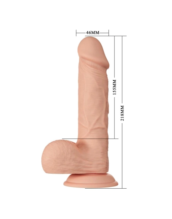 Wossi 21.8 cm Gerçekçi Kalın Dildo Penis - Bahamut