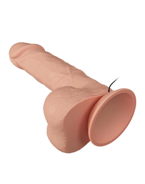 Wossi 21,8 cm Titreşimli Gerçekçi Kalın Dildo Penis - Bahamut