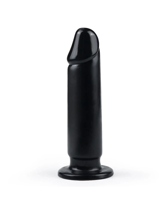 22,5 Cm Siyah Yumuşak Kalın Anal Dildo