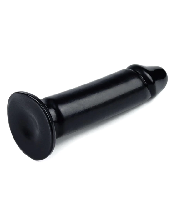 Wossi 22,5 Cm Siyah Yumuşak Kalın Anal Dildo