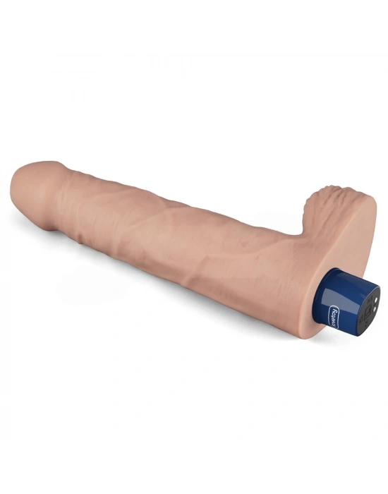 22.6 cm USB Şarjlı Yeni Nesil Realistik Titreşimli Ten Dildo Penis