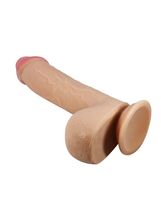 23,4 cm Çift Katmanlı Gerçekçi Dildo Penis