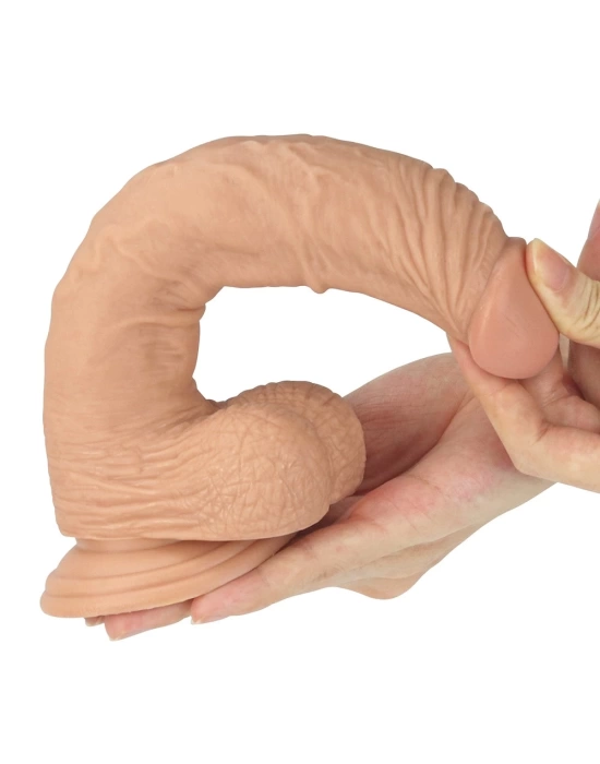 Wossi 23.5 cm Realistik Vantuzlu Anal Vajinal Dildo Penis