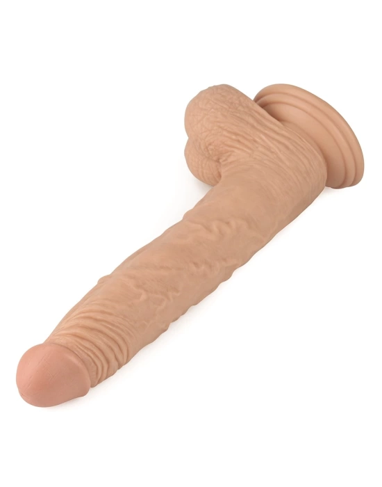 Wossi 23.5 cm Realistik Vantuzlu Anal Vajinal Dildo Penis