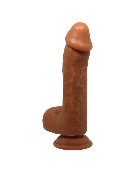 Wossi 23,5 cm Realistik Vantuzlu Melez Dildo Penis