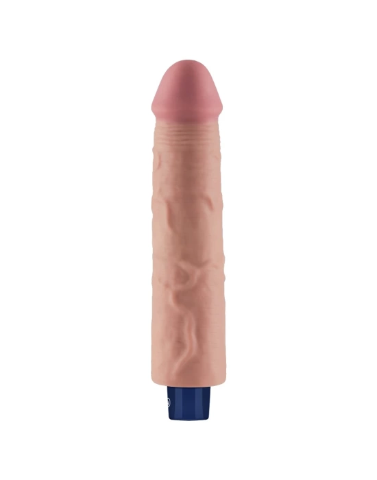 23.7 cm USB Şarjlı Yeni Nesil Realistik Testissiz Titreşimli Ten Dildo Penis