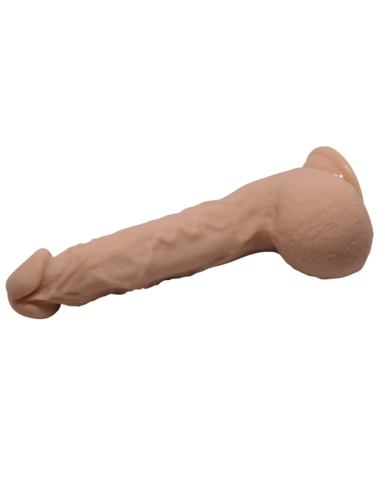 24 cm Belden Bağlamalı Realistik Vantuzlu Dildo Penis - Jason