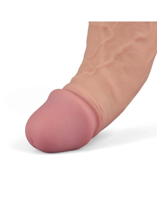 25.3 cm USB Şarjlı Yeni Nesil Realistik Titreşimli Ten Dildo Penis
