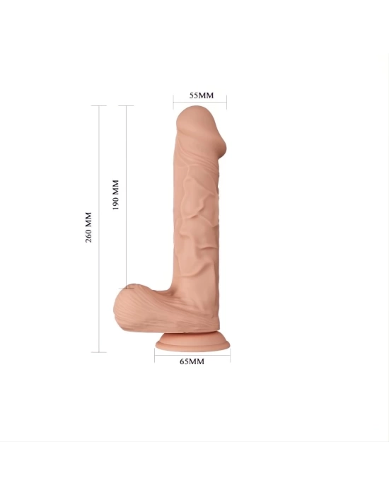 Wossi 26 cm Gerçekçi Kalın Dildo Penis - Bergrisi