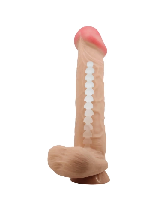 Wossi 26 cm Kıkırdak Yapılı Çift Katmanlı Gerçekçi Dildo Penis
